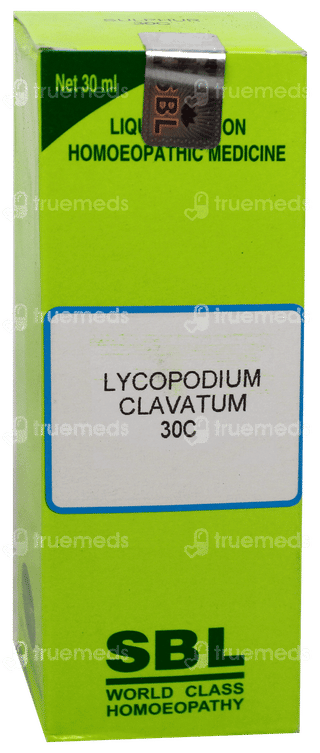 Sbl Lycopodium Clavatum 30C Dilution 30Ml